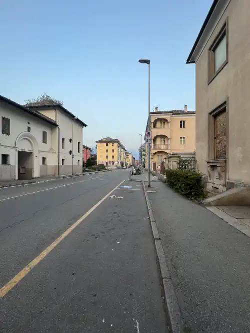 Aosta in the morning
