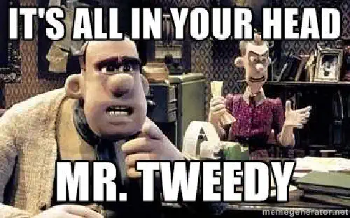 Its all in your head